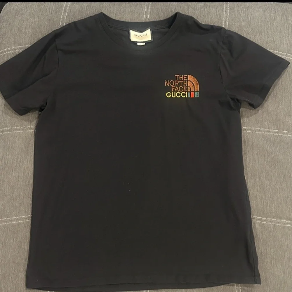 The North Face Gucci Black T-Shirt Rare - Picture 1 of 5